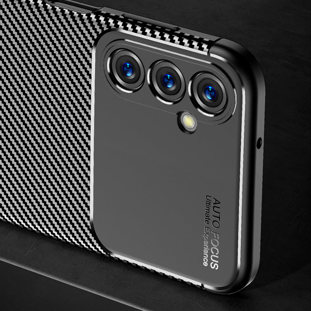 For Samsung Galaxy M14 5G Soft TPU Phone Case Carbon Fiber Texture Anti-Drop Cell Phone Cover For Samsung Galaxy M14 5G Soft TPU Phone Case Carbon Fiber Texture Anti-Drop Cell Phone Cover